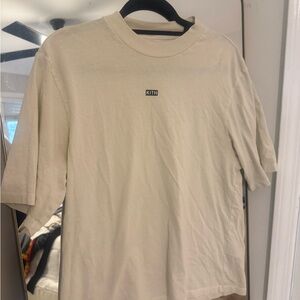 KITH Cream Logo T-Shirt